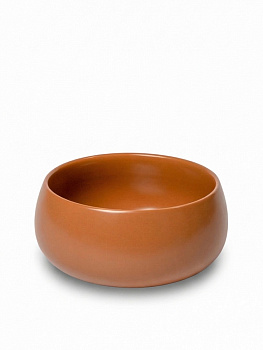 Салатник 12см 600мл DE'NASTIA cloud коричневый керамика 000000000001231343