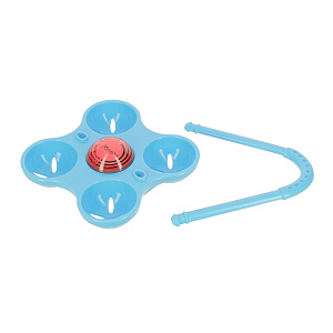 Яйцеварка с таймером Marmiton, голубой, 4 ячейки 000000000001125458