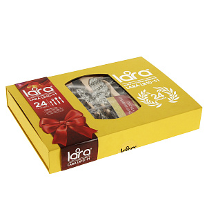 Набор столовых прибо ров Lara, нержавеющая сталь, 24 предмета 000000000001163789