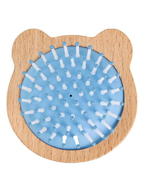 Расческа массажная 7х7см круглая в ассортименте полипропилен 000000000001229385