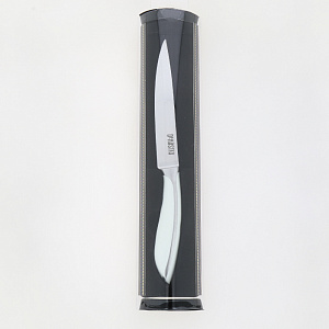 Нож универсальный клинок 130мм DE'NASTIA белая ручка нержавеющая сталь ABS пластик 000000000001210805
