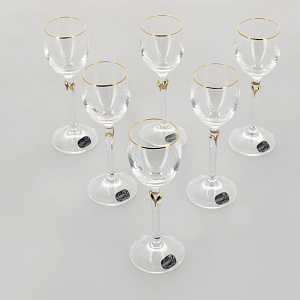BOHEMIA Cristal   Бриджита  Н-р 6рюмка 60 мл 03148 000000000001172558