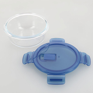 Контейнер для продуктов 400мл TALLER круглый стекло 000000000001203019