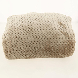 Плед евро Велсофт жаккард, полиэстер 100%, артикул ПлВЖЧ-220 000000000001200932