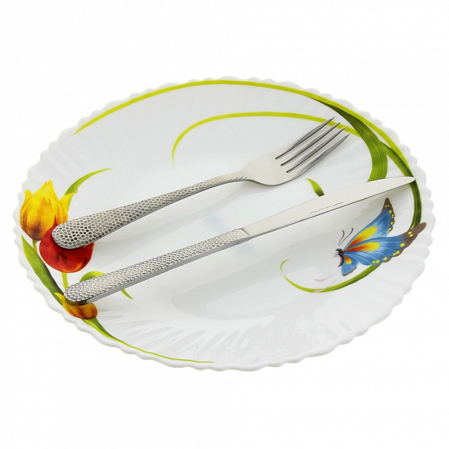 Обеденная тарелка Весенние Тюльпаны Farforelle, 25.5 см 000000000001080163