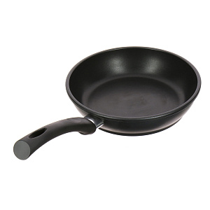 Сковорода 24см НЕВА МЕТАЛЛ ПОСУДА Классическая Титан литой алюминий 000000000001141298