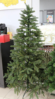 Ель искусственная 195см БИФОРЕС Дриада литая темно-зеленый ПВХ 000000000001214448