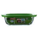 Форма для запекания 23х15х6,5см 1,1л PYREX прямоугольная с крышкой стекло 000000000001094399