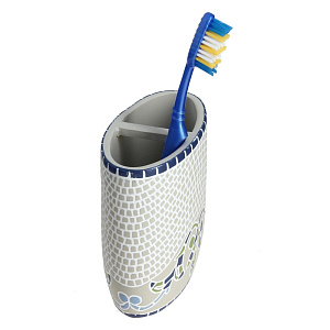 Стакан для зубных щеток Mosaic Blue Vanstore 000000000001122092