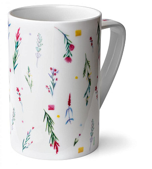 Кружка 425мл APOLLO GENIO Fioretti Cilindro фарфор FIO-425 000000000001194860