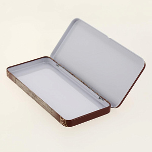 Подарочная коробочка для денег "Конверт для денег Мешок с подарками" из черного окрашенного металла / 16,6 х 7,6 х 1см арт.76340 000000000001191218