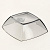 GRAY Салатник 19,8х16см PASABAHCE стекло 000000000001202262