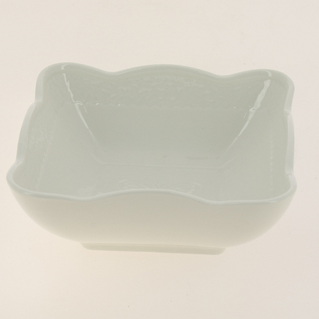 Салатник 700мл/16см ф.квадратКружево белоеSHD-012W 000000000001180993