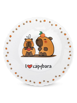 Набор столовой посуды 3 предмета FARFORELLE Капибара стеклокерамика 000000000001228075