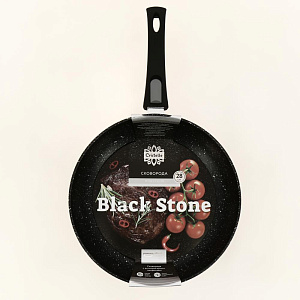 Сковорода 28см CRISTELLE Black stone алюминий 000000000001205268