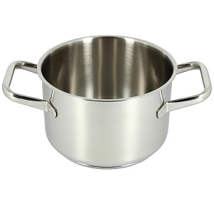 Кастрюля 2л Ария стеклянная крышка нержавеющая сталь 167551 000000000001140004