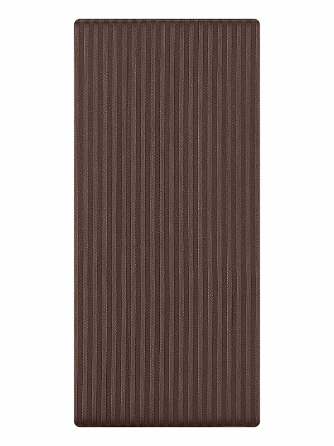Проcтыня на резинке 90x200+25см DE'NASTIA коричневый сатин/страйп 3мм хлопок 100% 000000000001216169