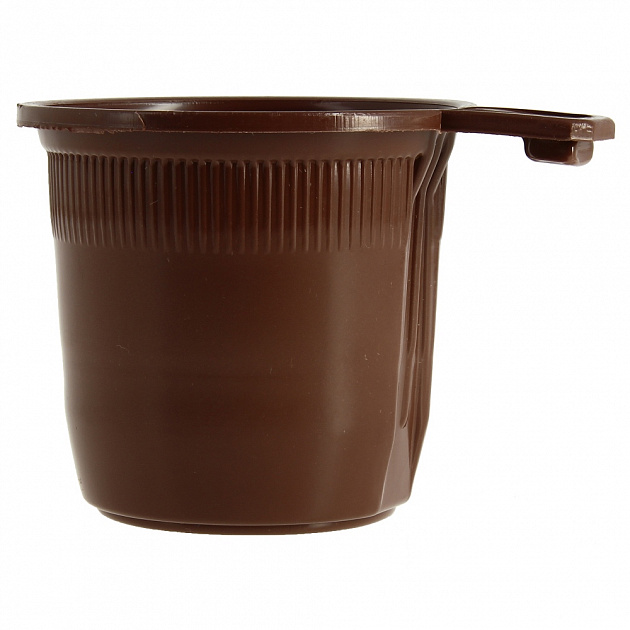 Набор одноразовых кофейных чашек Фопос, 200мл, пластик, 6 шт. 000000000001004044