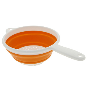 Дуршлаг 20см FACKELMANN складной силиконовый 000000000001121541