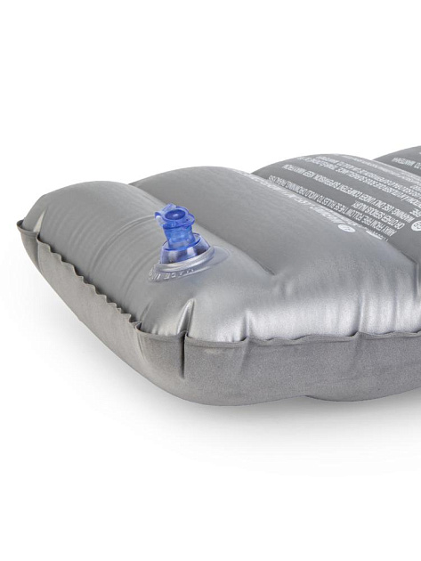 Подушка 43х26см надувная в ассортименте ПВХ/флок 000000000001227381