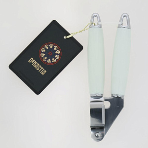 Пресс для чеснока DE'NASTIA пластиковая ручка белый нержавеющая сталь ABS пластик 000000000001211570