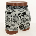 Трусы мужские Rockhard BOXERS S микс принтов 95%хлопок 5%эл 000000000001190383