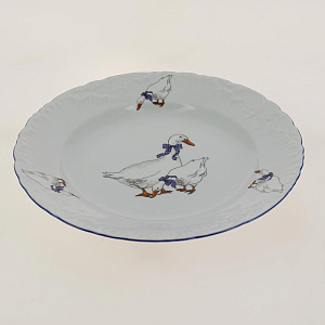 Блюдо 29см CMIELOW Rococo E280 круглое фарфор 000000000001172845