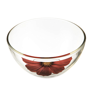 Набор для завтрака Георгин Красный ОСЗ, 3 предмета 000000000001119937