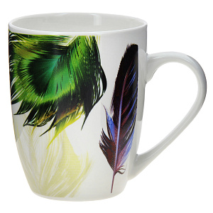Кружка 350мл Перья M020186/R030120 фарфор 000000000001168383
