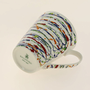 Кружка 330мл BALSFORD Абстракция силиконовое ситечко подарочная упаковка фарфор 000000000001185115