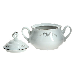 Чайный набор Серый Орнамент Люкс Хауз 000000000001063494
