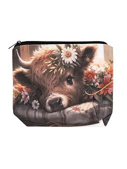 Косметичка 17,5х23см в ассортименте полиэстер 000000000001229400