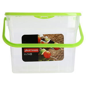 Ведро для шашлыка Plast Team, 4.5л 000000000001157441