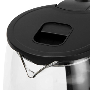 Чайник электрический 1,8л FORA светодиодная подсветка стекло/пластик 000000000001224387