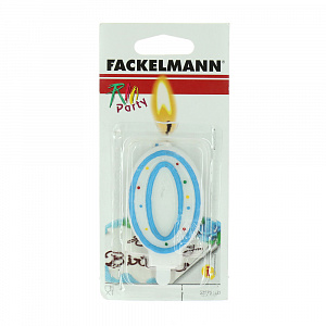 Свеча для торта цифра 0 Rio Fackelmann 000000000001128108