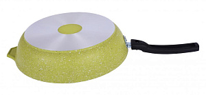 Сковорода 26см KUKMARA Trendy style съемная ручка антипригарное покрытие lime алюминий 000000000001209104