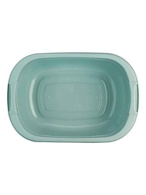 Таз 25л овальный мятный полиэтилен 000000000001227321