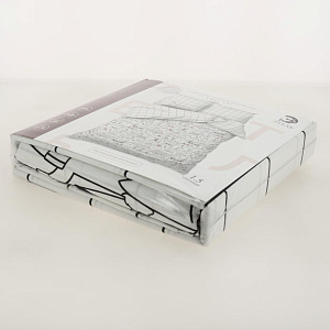 Комплект постельного белья "Этель" евро Xmas cat 200х217см, 220х240см, 70х70см-2шт, 100% хлопок бязь 4935601 000000000001202314