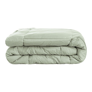 Одеяло-покрывало 1,5-спальное 140x205см DE'NASTIA мятный полиэстер 000000000001219107