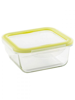 Контейнер стекло 0,55л герметичный квадратный Cristallo  GR1083ОЛ 000000000001197163
