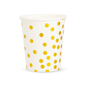 Набор стаканов одноразовых 6шт Dots 000000000001222133