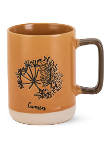 Кружка 400мл Ботаника керамика 000000000001229752