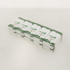 ПЛАТОЧКИ НОСОВЫЕ 10*10 штук ECO LINE РУСАЛОЧКА 078457 000000000001198935