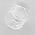 Стакан крутящийся D8см LUCKY ледяной прозрачный стекло 000000000001208548