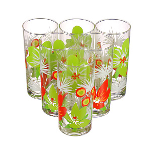 Питьевой набор Pop Flowers Green Luminarc, 7 предметов 000000000001134752