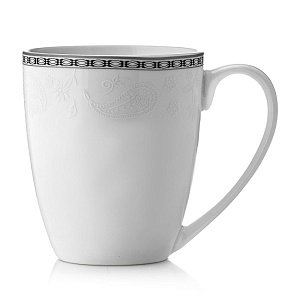 Кружка 350мл ESPRADO Arista Whit костяной фарфор 000000000001163458