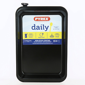 Форма для запекания 38х26см PYREX DAILY METAL высокоуглеродистая сталь Форма для запекания 38х26см PYREX DAILY METAL высокоуглеродистая сталь 000000000001209847
