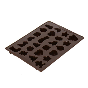 Форма для шоколадных изделий 24 деликатеса Confiserie Dr.Oetker, силикон 000000000001128070