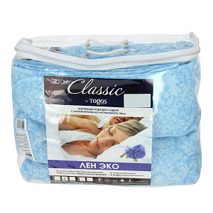 Одеяло Лен Эко Classic by Togas, 175х200 см, полиэфирное волокно 000000000001088954