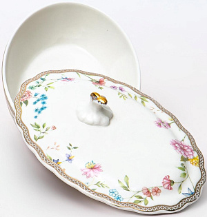 Паштетница 15см/190мл BALSFORD Теодора с крышкой подарочная упаковка фарфор 000000000001203977